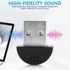 KISEER 2 Pcs USB 2.0 Mini Microphone, Laptop/Desktop PC Plug