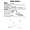 301-1C-C-R1-U01-12VDC Automotive Purpose Relays, 5 Pins 35A Power Relay Fuel