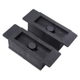 Doo Engy Car Jack Socket Cap Plug Socket Rubber Block Lifting Platform Black Front Left or Right for A6 C7 A6 4G A7 4G 2010-2018