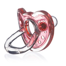 JOOVY Silinoogie Pacifiers, Orange