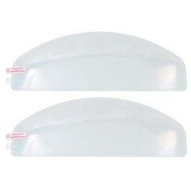 Namvo 2Pcs Motorcycle Helmet Visor Anti-fog Film, Universal Protective Film Transparent Visor Sticker, Motorcycle Helmet Lens Anti-Fog Clear Film Sticker, 8.8 X 24.5CM