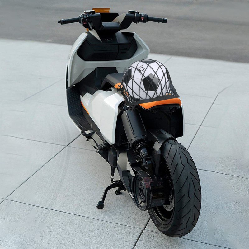 Motorcycle Cargo Nets, 10x11inch Double Layer Helmet Net for Motorcycle