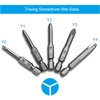 Triwing Screwdriver Bits Set 5 Sizes Y0 Y1 Y2 Y3