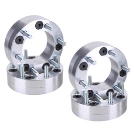 SEADEAR 4Pcs 5x5.5 to 6x5.5 Wheel Adapters 5 Lug Wheel Spacers Fit for F-150 & RAM 2Inch Hub Centric Wheel Adapter 108mm Hub Bore with 1/2Inch x 20 Thread Pitch Wheel Spacers