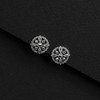 Gemondo 925 Sterling Silver Marcasite Stud Earrings