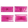 PME JEM 3D Creative Border Cutters, Set of 4,White,12.5 x