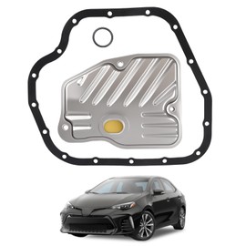 K313 CVT Automatic Transmission Filter Oil Pan Gasket Kit Compatible with Toyota 2014-2021 Corolla 2017-2018 Corolla iM,2016 Scion iM Replaces# 35330-12050,3533012050,0440441