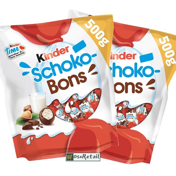 OsoRetail Pack Kinder Schoko-bons XXL de 500 g. (1)