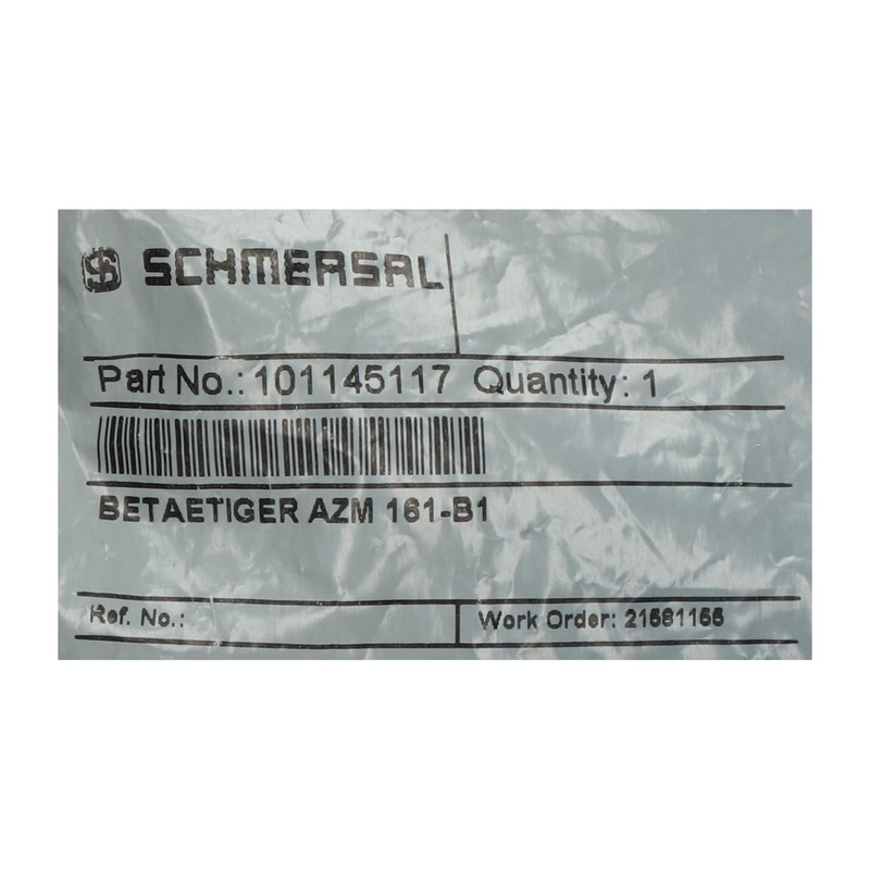 AZM 161-B1 Safety Switch Accessories: Standard Key Series: AZM 161