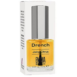 EMMA Beauty Drench Cuticle Oil, Deep Penetrating Oil Nourishes, Protects, Hydrates & Revitalizes Nails & Cuticles, 12+ Free Formula, 100% Vegan & Cruelty-Free, Juicy Citrus, 0.5 fl. oz.