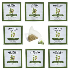 Avocado Leaf Tea Bags – 8 Count | Herbal, Caffeine-Free, Antioxidant-Rich | Detox & Immune Support | Smooth Wellness Tea | Hot or Iced | Biodegradable Sachets