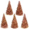 KYEYGWO Red Jasper Healing Crystal Stone Mini Christmas Tree, Handmade