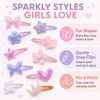 24 Pcs Cute Hair Clips for Women Girls, Glitter Multicolor