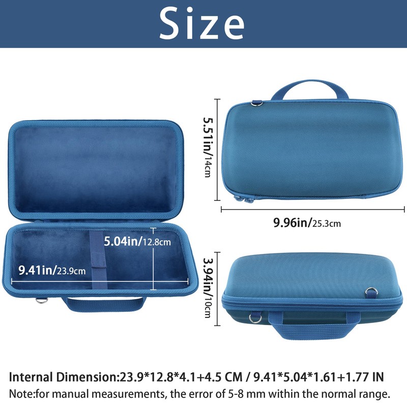 Khanka for JBL Charge 6 Portable Bluetooth Speaker Hard Travel