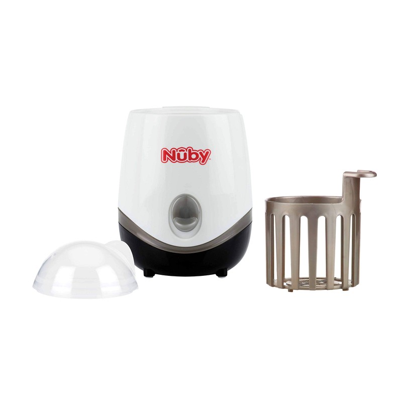 Nuby One-Touch 2-in-1 Electric Baby Bottle Warmer & Sterilizer