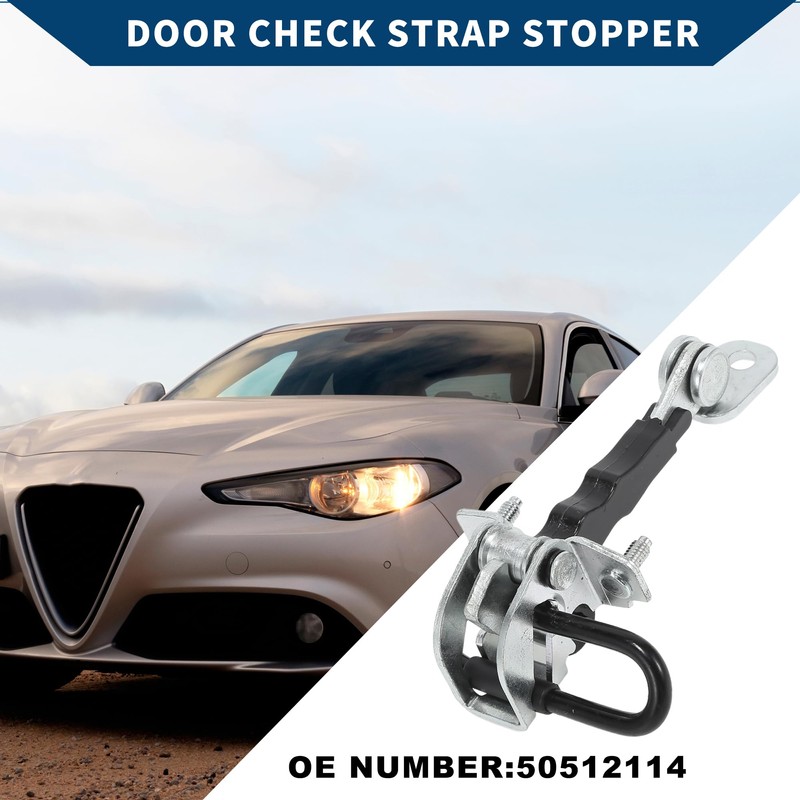 Hihaha No.50512114 Door Check Strap Stopper Limiter for Alfa ROMEO