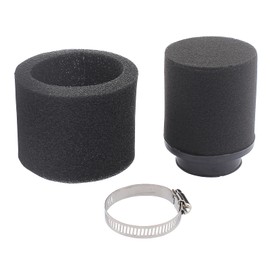 LIYYDS Universal 41mm 42mm 43mm Black Double Foam Pod Performance Filter for 50cc - 90cc 110cc 125cc ATV Quad Scooter Go Kart Moped Pit Dirt Super Bike