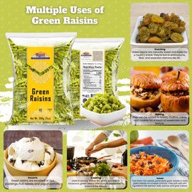 Rani Green Raisins 7oz (200g) ~ All Natural | Gluten Friendly | NON-GMO | Kosher | Vegan | Product of USA