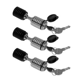 Deadbolt Barbell Coupler Lock - 3-Pack Keyed Alike (RC-2-KA3) - Made in U.S.A.