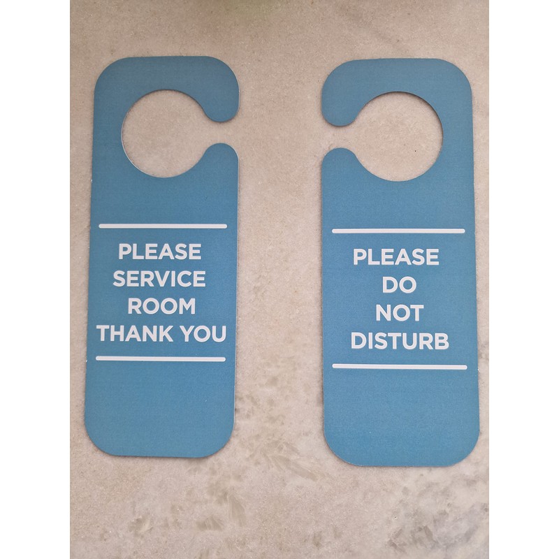 Do Not Disturb Sign Door Hanger Hotel Guest House B&B