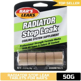 Bar's Leaks Radiator Stop Leak Tablets, 1.76oz