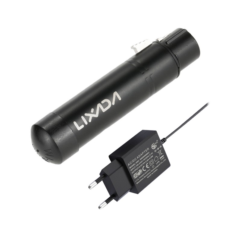 Lixada 2.4G ISM DMX512 Wireless 3 Pins Female XLR Receiver