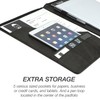 Samsill Two-Tone Padfolio, Resume Portfolio, Business Portfolio, with 8.5 x