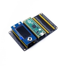 Treedix Compatible with Raspberry Pi Pico GPIO Expander External Expansion Board with 1.14inch Pi Pico LCD Screen Three Sets of 2x20 Male Header for Connecting More Expansion Modules