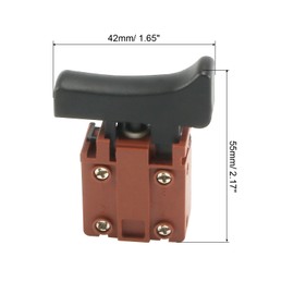 uxcell Electric Hammer Trigger Switch for 26/35 AC250V 10A Tool Power Speed Control