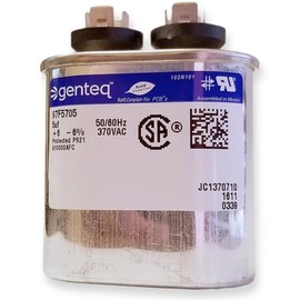 Jentech [미국배송] 젠텍 5X370 런 커패시터 5UF 370 VAC [US Shipping] Gentec 5X370 Run Capacitor 5uF 370VAC
