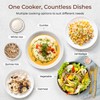 TOKIT Rice Cooker Small 3 Cup Uncooked /6 Cup Cooked,