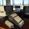 FTWDesign Retro Notizrollenhalter aus Metall - 15m Notizblock mit Ersatzrolle