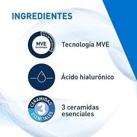 CeraVe Crema Hidratante Diaria para Rostro y Cuerpo, Piel Seca a Muy Seca, Hidratacin por 24 Horas, con Ceramidas Esenciales y cido Hialurnico, 454 g 