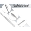 Professional Foot Care Scalpel Set of 2 Callus Scraper Sharp