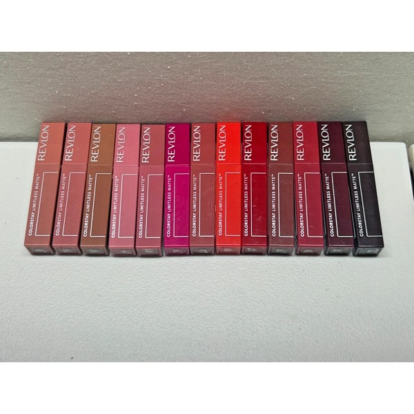 Revlon 13 X REVLON COLORSTAY LIMITLESS MATTE LIQUID LIPSTICK MIXED