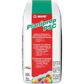 MAPEI Planiprep PSC Moisture-Resistant, Fast-Drying Patch & Skimcoating Compound, 10 lb Bag for Smooth, Durable Surfaces