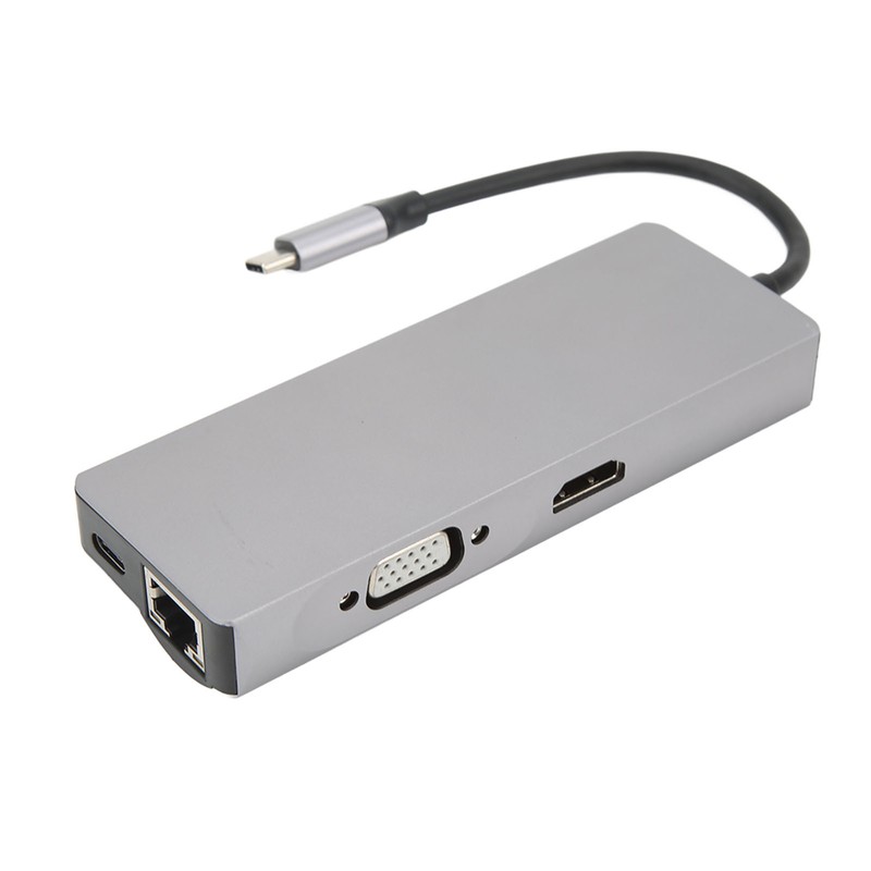 8 in 1 Type C to VGA HD Multimedia Interface