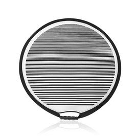 Ohleats Dent Reflector Board, Flexible Foldable Repair Lined Dent Board Light Reflector Panel, Circular Striped Reflector Board Auto Body Dent Scratch Check Tool, Car Accessories