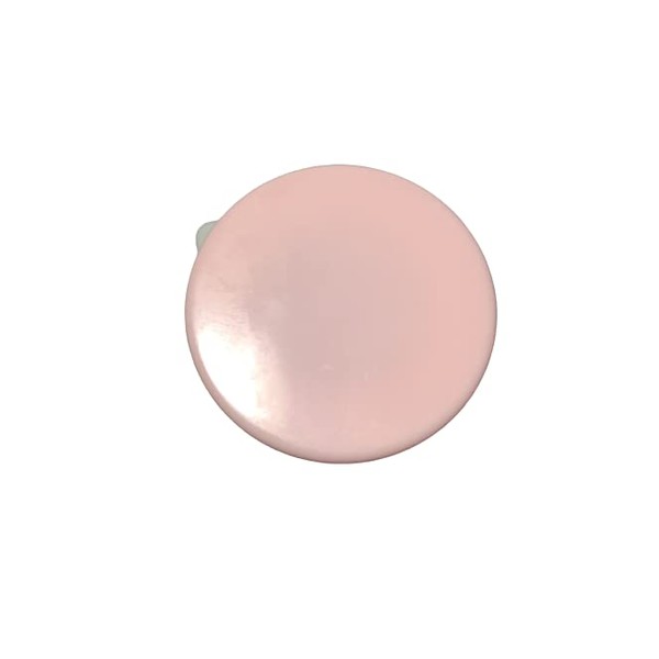 The included mat can be stored under the vermilion!! 2 in 1 Vermilion meat with vermilion; Size: Approx. Diameter 1.9 x Height 0.6 inches (48 x 15 mm), 1 piece (Pink)