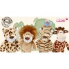 NICI Wild Friends Giraffe Bean Bag Key Holder, 4"