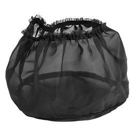 Calcetín de lluvia para filtro de aire apto para Touri, cubierta de limpiador de filtro de aire impermeable universal, pieza de motocicleta, color negro