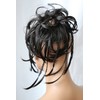 CAISHA PRETTYSHOP XXL Large Scrunchy Braided Updo Slightly Wavy Messy