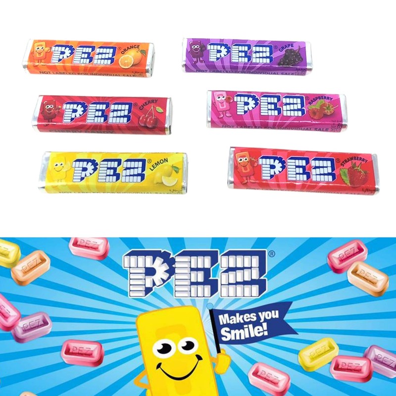 PEZ Candy Refill Rolls, 11 oz Variety Bag (approx 35