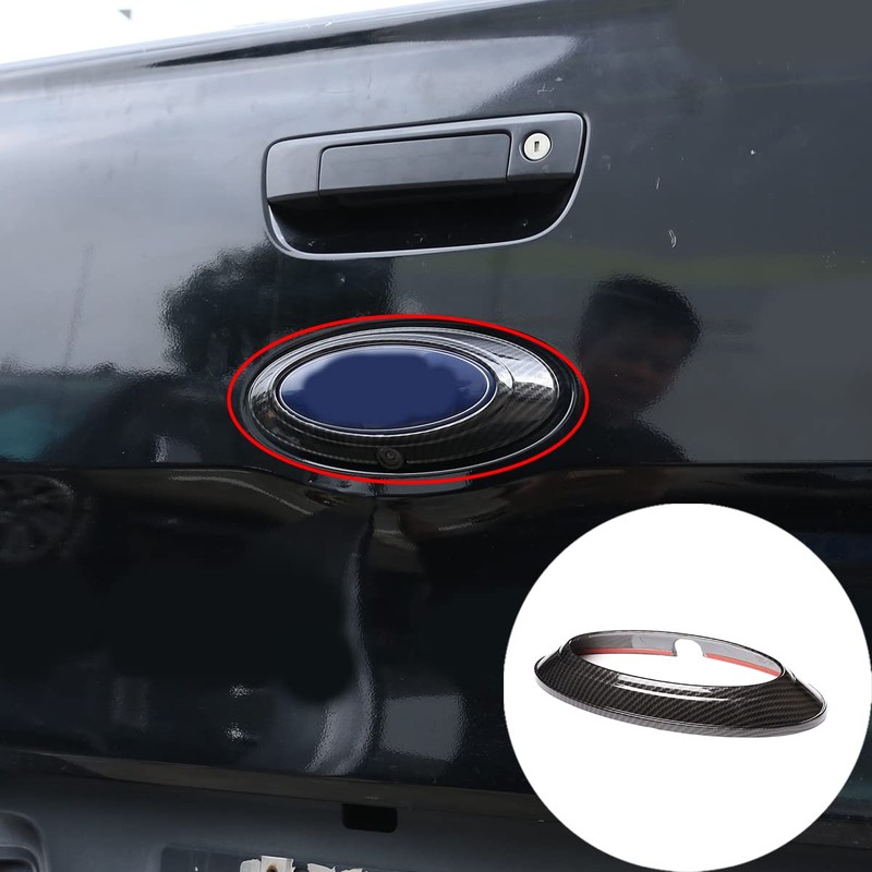 Rear Car Logo Emblem Badge Ring Trim for Ford Ranger