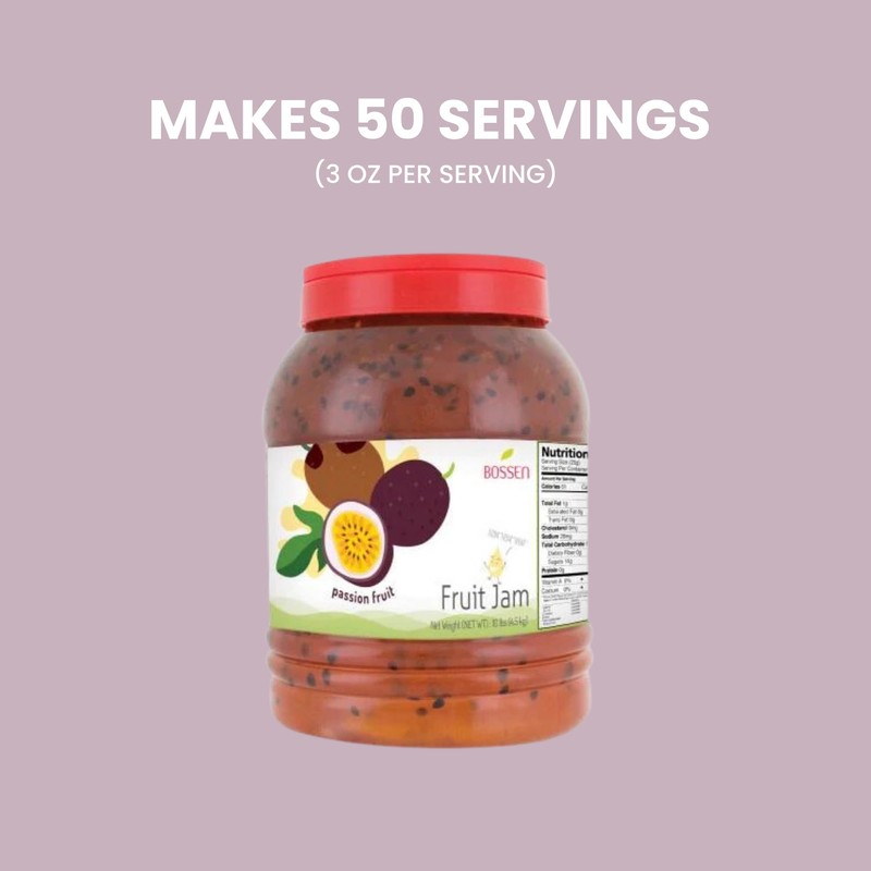 Bossen Fruit Jam/Smoothie Paste (Bottle, Passion Fruit)