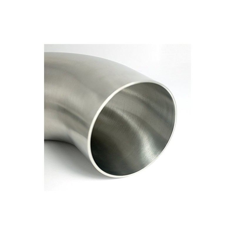 1.75" Stainless 90° Mandrel Bend Elbow - 1D Tight Radius