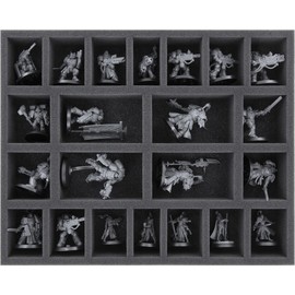 Feldherr FS050A077 Foam Insert Compatible with Space Marines - 22 Compartments