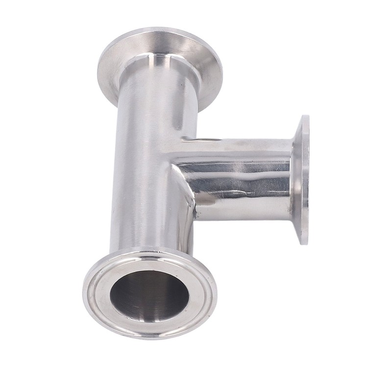 Pipe Tee Fitting 304 Stainless Steel Quick Connect Tube Joint