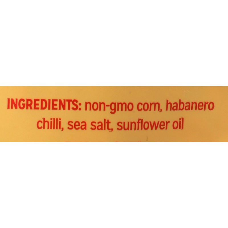 LOVE CORN Habanero Chilli Crunchy Corn Snack, 4 OZ