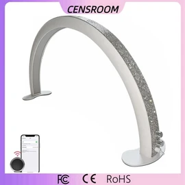 Half Moon/Lamp/3200K/5600K/Adjustable/Available/LED/Desk/Lamp/Eyelashes/Beauty Salons/30/Inch/30W